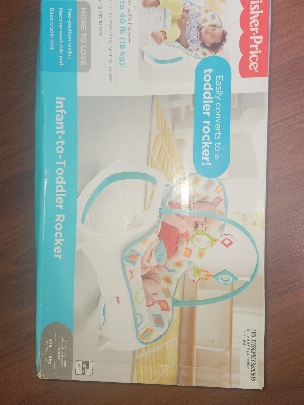 **New Fisher-Price Infant-to-Toddler Rocker